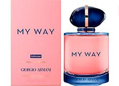Скидка 25% на парфюмерную воду 50 мл GIORGIO ARMANI My Way Intense