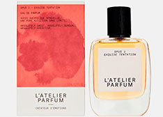 Скидка 40% на парфюмерную воду L'ATELIER PARFUM exquise tentation
