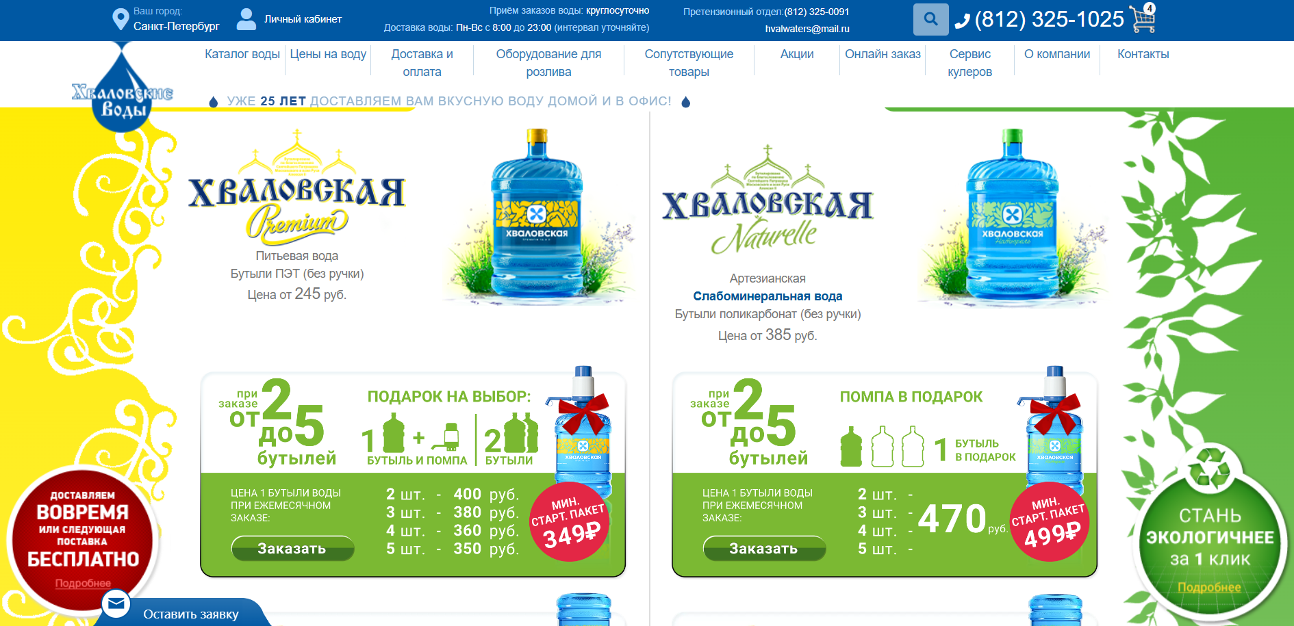 Хваловские воды