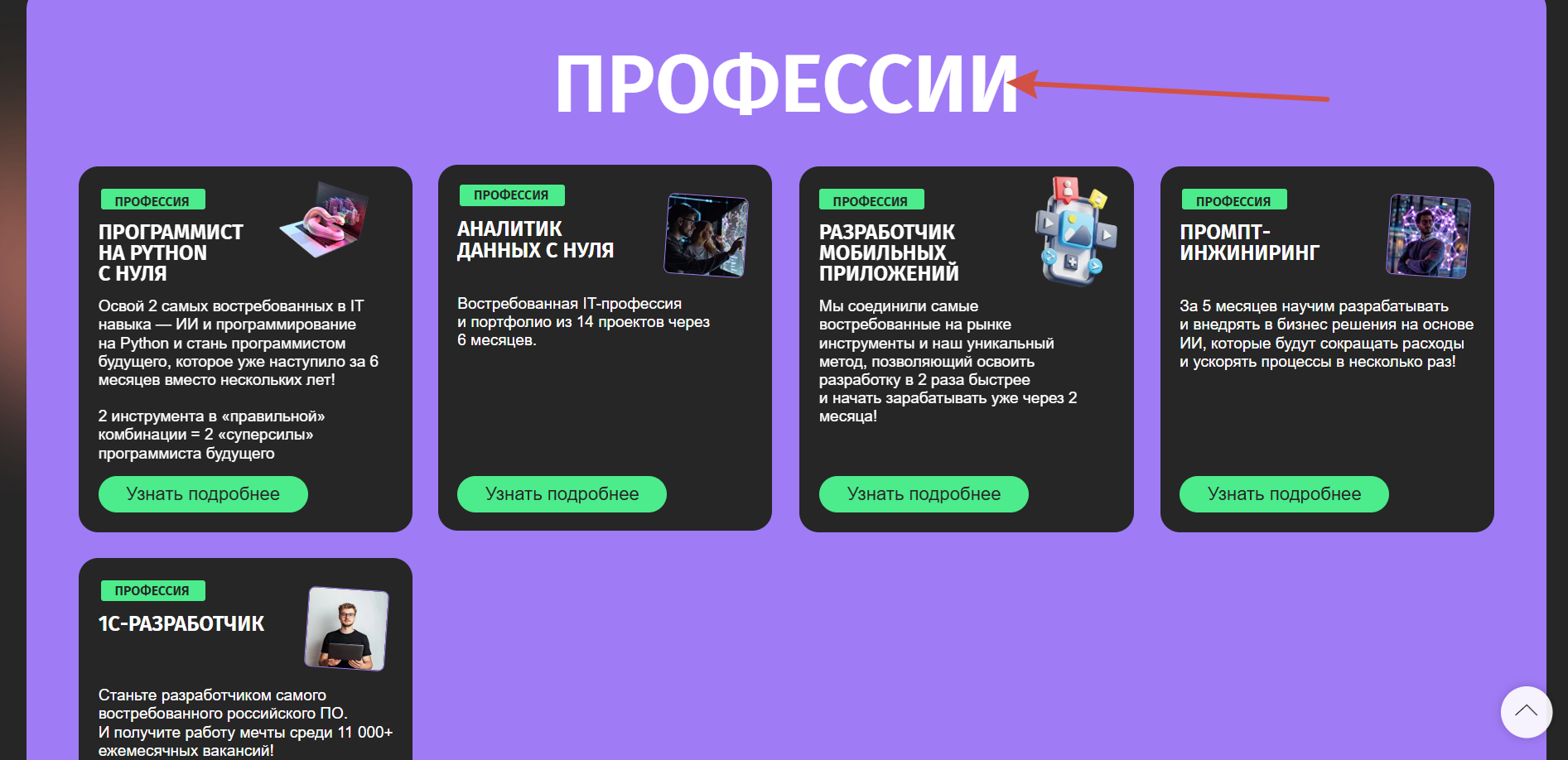 Профессии Zerocoder