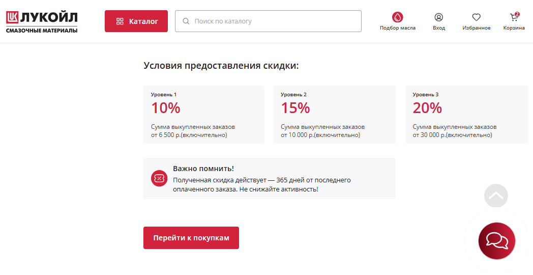 Программа лояльности